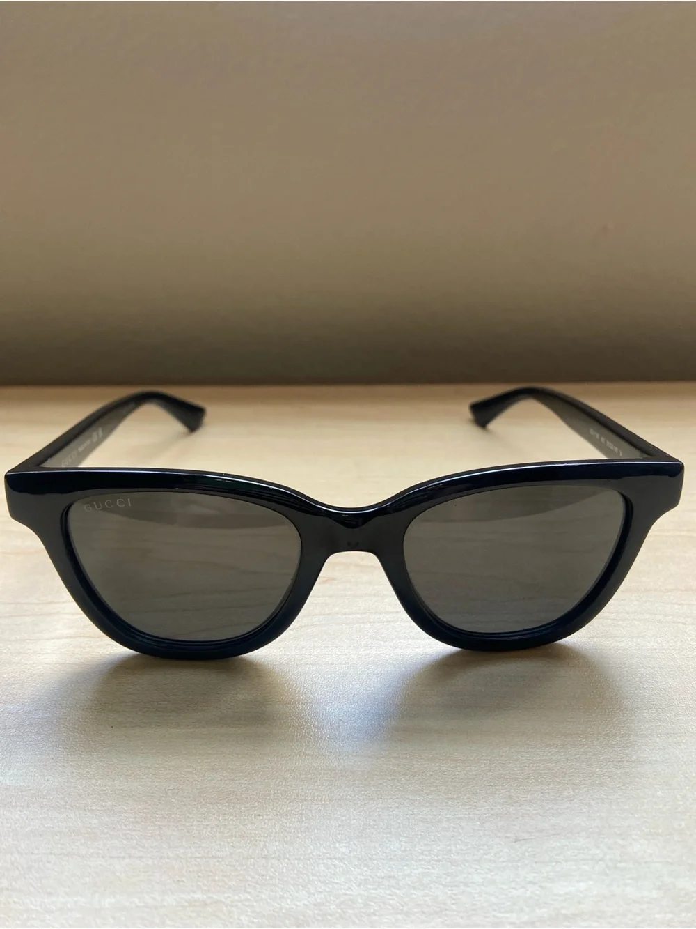Gucci Black Square Classic D Frame Women Sunglasses